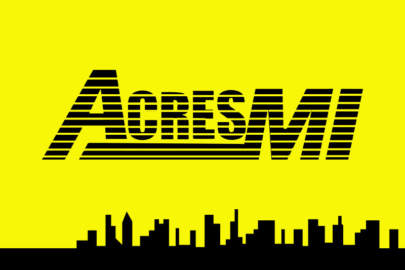 Web design for AcresMI Real Estate